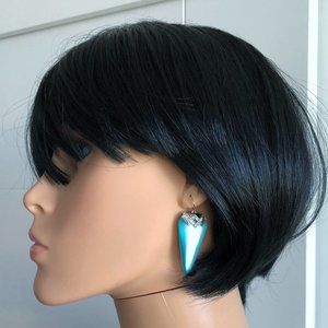 Lucite earrings